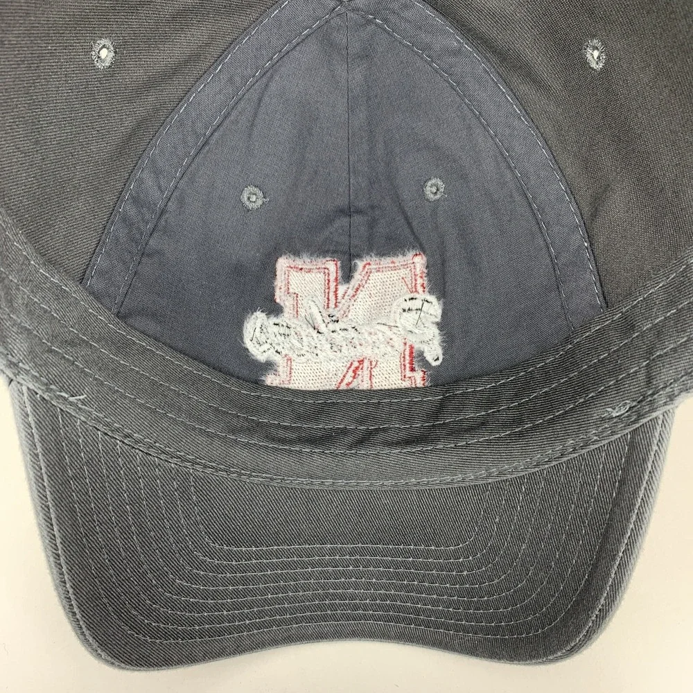 Putnam City North Panthers Hat Gray Nike Strapback OKC High School Baseball Cap